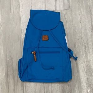 Blue Travel Backpack Purse